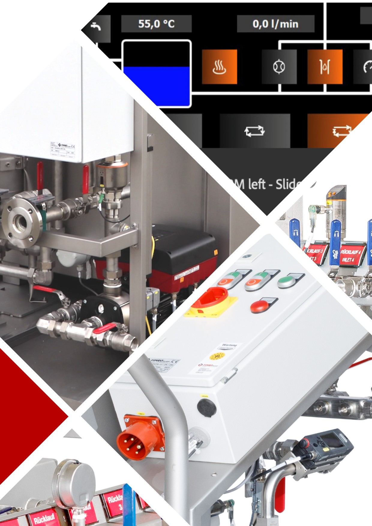 Flow measurement at the SPM systems