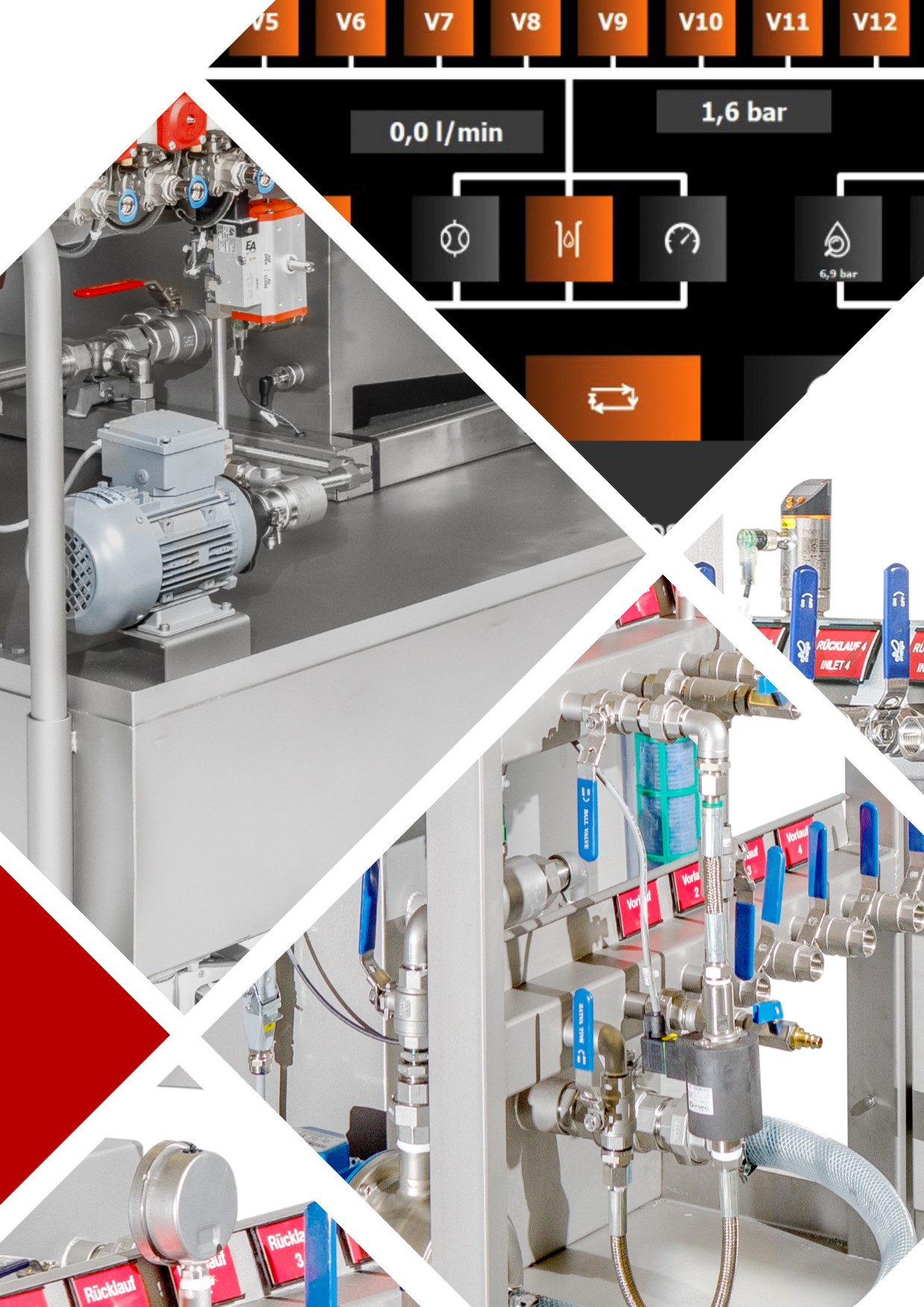 Pressure tightness testing (leak testing) using the SPM systems